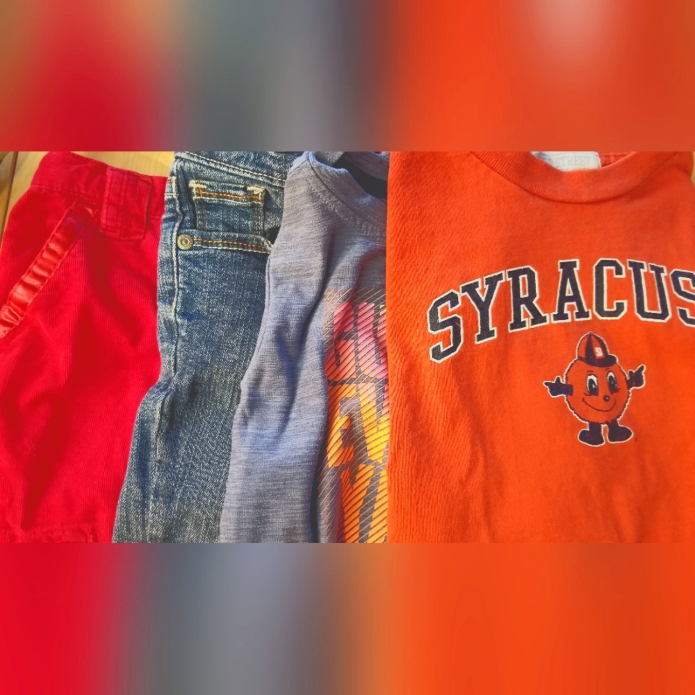2T/24 mo 4 peice girl clothes, SU, Athletic works, Sonoma, Who Do You